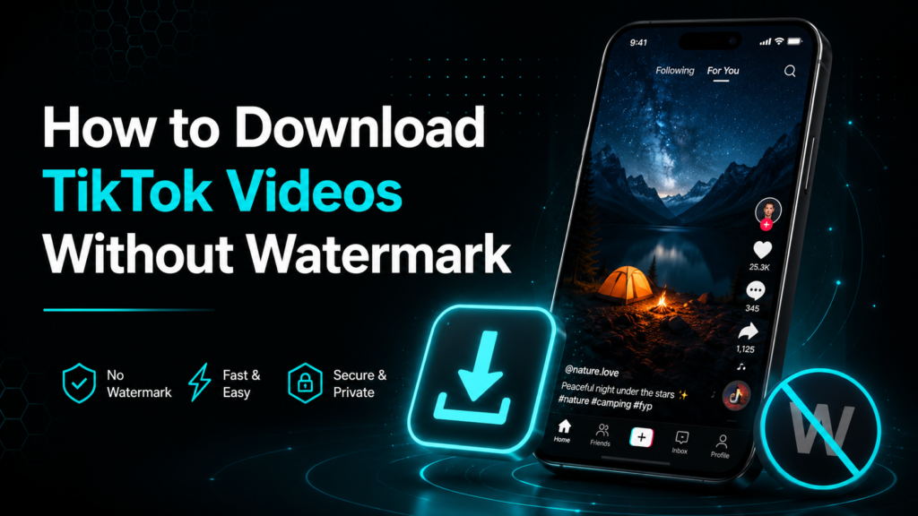 How to Download TikTok Videos Without Watermark